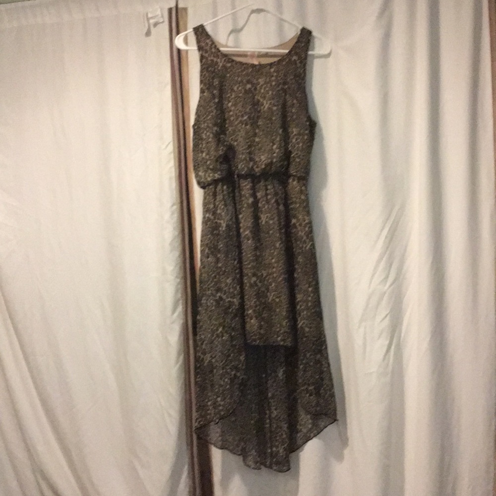 Cheetah print dress